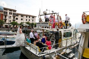 Romantic Weddings on Lake Garda boat trip